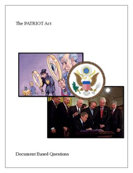 Preview of The PATRIOT Act. Document Based Questions