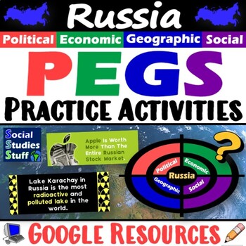Preview of The PEGS Factors of Russia 5-E Lesson | Fun Practice Activities | Google