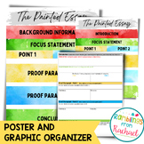 The Painted Essay Graphic Organizer & Anchor Chart Poster 