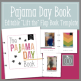 The Pajama Day Book- Editable Template