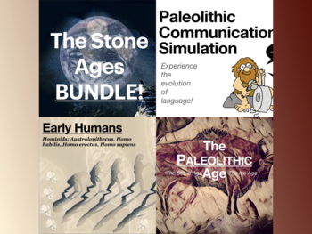Preview of The Stone Ages BUNDLE! Slides & Simulation!