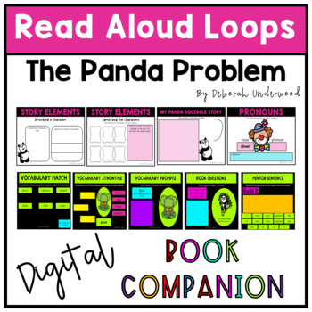 Preview of The Panda Problem | DIGITAL Book Companion | Read Aloud Loops