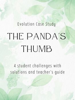 Preview of The Panda's Thumb: Convergent Evolution Escape Room Case Study
