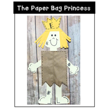 The Paper Bag Princess Activities Book Companion Reading Comprehension &  Craft