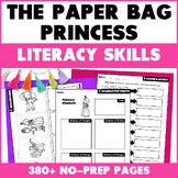 The Paper Bag Princess Book Activities - Reading Comprehen