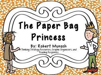 Preview of The Paper Bag Princess: by Robert Munsch:  Literature Study