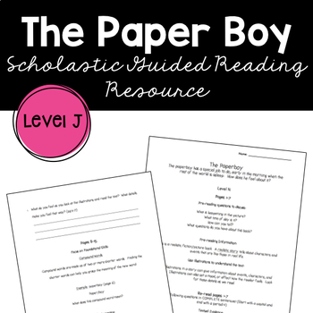 the paperboy by dav pilkey summary