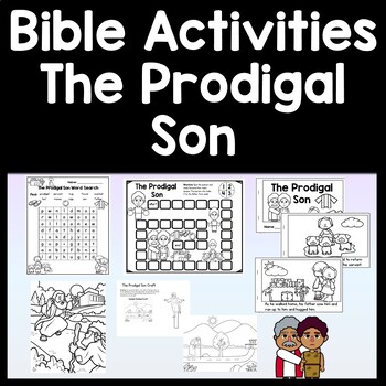 The Parable of the Prodigal Son {5 Activities+Craft!} {Parables of Jesus}