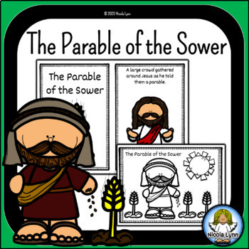The Parable of the Sower Mini Book and Activities by Nicola Lynn