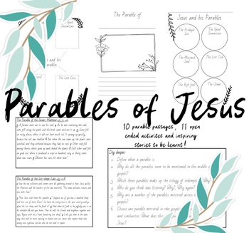 Preview of The Parables of Jesus