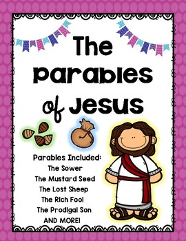 The Parables Of Jesus Teaching Resources | TPT