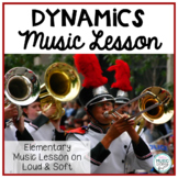 Dynamics in Music Lesson - Loud and Soft with Children's Literature