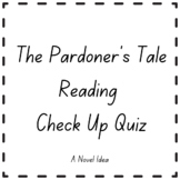 The Pardoner's Tale Reading Check Up Quiz