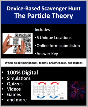 Preview of The Particle Theory – A Digital Scavenger Hunt Activity