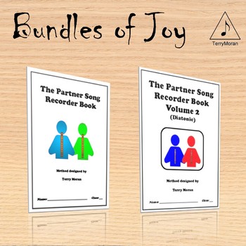 Preview of The Partner Song Recorder Books - Volumes 1 & 2