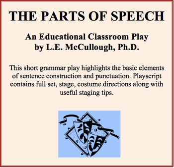 Preview of The Parts of Speech - A Syntax Play