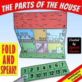The Parts of the House - BILINGUAL CRAFTIVITY