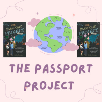 Preview of The Passport Project Book: Unit Project