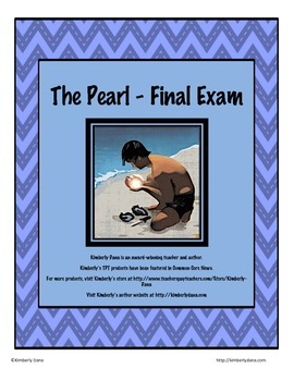 Preview of The Pearl Final Exam Test
