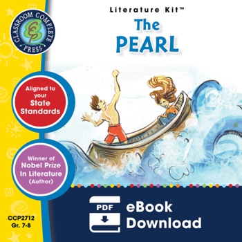 Preview of The Pearl - Literature Kit Gr. 7-8
