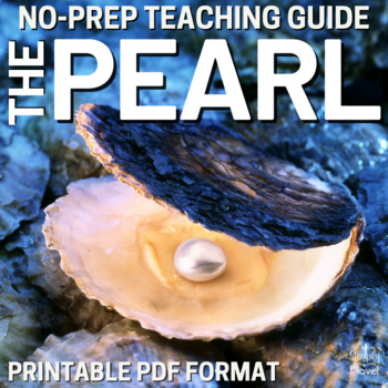 Preview of The Pearl Novel Study Unit - Teacher Resources, Activities, Questions, Tests