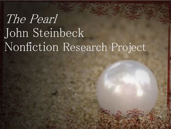 research topics for the pearl john steinbeck