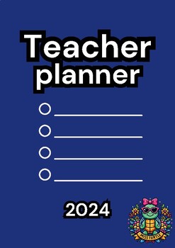 Preview of The Pedagogical Planner 2024: Your Comprehensive Guide to Classroom Management”
