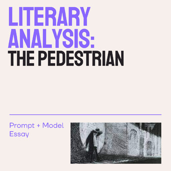 the pedestrian literary analysis essay