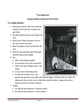 the pedestrian ray bradbury pdf