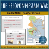 The Peloponnesian War: Guided Notes (Teacher Version)