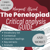 The Penelopiad Margaret Atwood Critical Novel Study- Analy