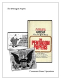 The Pentagon Papers. Document Based Questions
