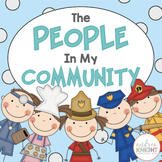 The People in My Community - Books, Songs, and Posters for K-1