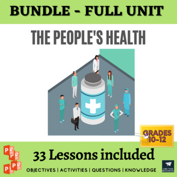 Preview of The People's Health History Bundle