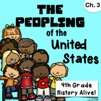 Preview of The Peopling of the United States Ch. 3 Task Cards - History Alive!