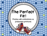The Perfect Fit {Activities for Contractions vs. Possessiv