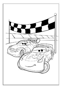 The Perfect Gift for Little Racers: Printable Lightning McQueen Coloring  Pages