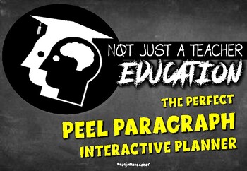 Preview of The Perfect PEEL Paragraph Interactive Planner