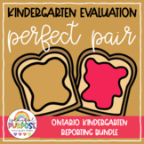 The Perfect Pair: Ontario Kindergarten Report Card Set