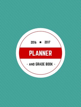 Preview of The Perfect Planner and Grade Book 2016 2017