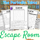 The Periodic Table Escape Room | 5 Puzzles, Printable, No 
