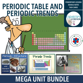Preview of The Periodic Table & Periodic Trends MEGA Unit Bundle