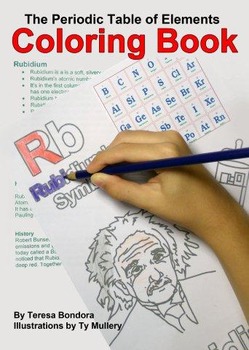 Preview of The Periodic Table of Elements Coloring Book (Sample)