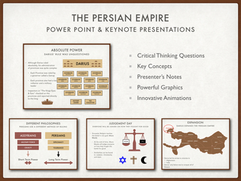 Preview of The Persian Empire Power Point and Keynote Presentations