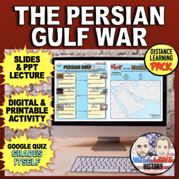 Preview of The Persian Gulf War | Digital Learning Pack