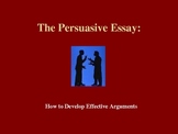 The Persuasive Essay Lesson