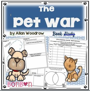 Preview of The Pet War by Allan Woodrow - Book Study