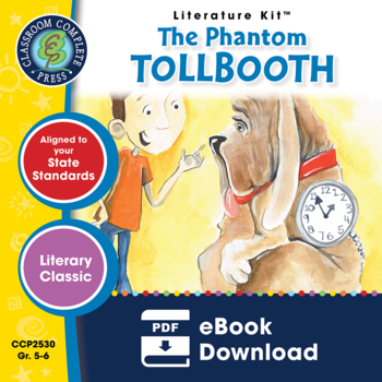 Preview of The Phantom Tollbooth - Literature Kit Gr. 5-6