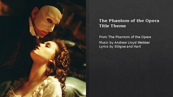 Preview of The Phantom of the Opera (Music Analysis PPTX)