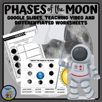 Preview of The Phases of the Moon Worksheets